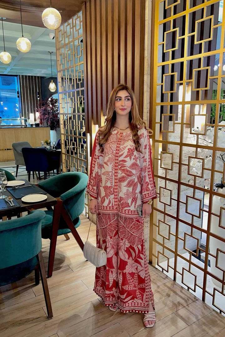 2pcs lawn (Hira) - Insha wear