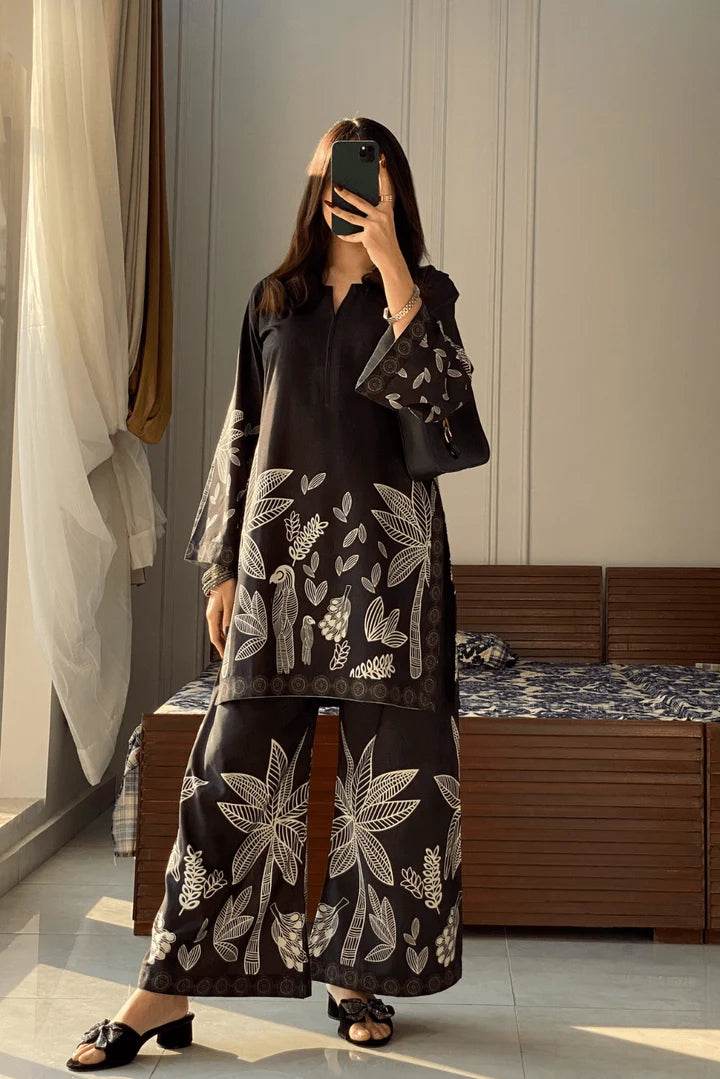 2pcs lawn (jabeen) - Insha wear