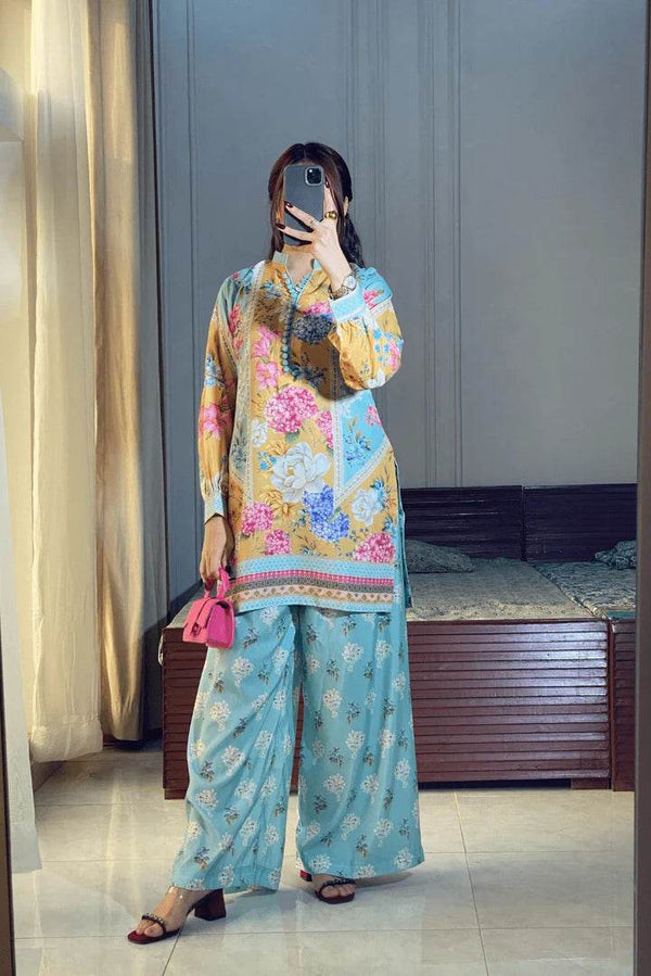 2pcs lawn (zaibi) - Insha wear