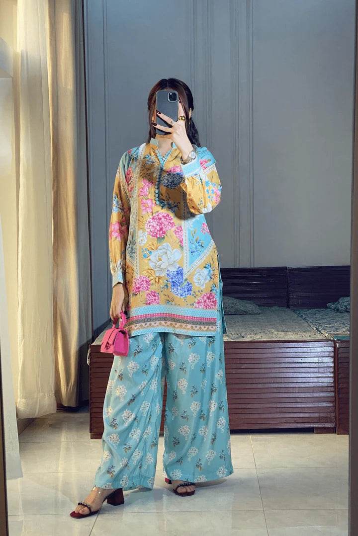 2pcs lawn (zaibi) - Insha wear