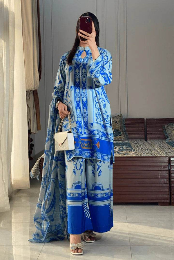 3pcs lawn (komal) - Insha wear