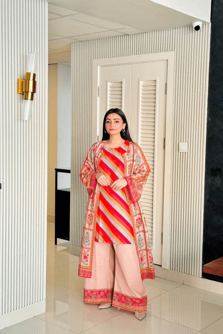 3pcs lawn (nazo) - Insha wear