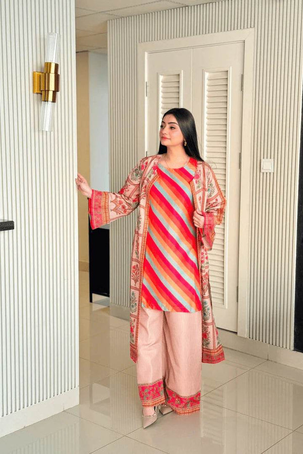 3pcs lawn (nazo) - Insha wear