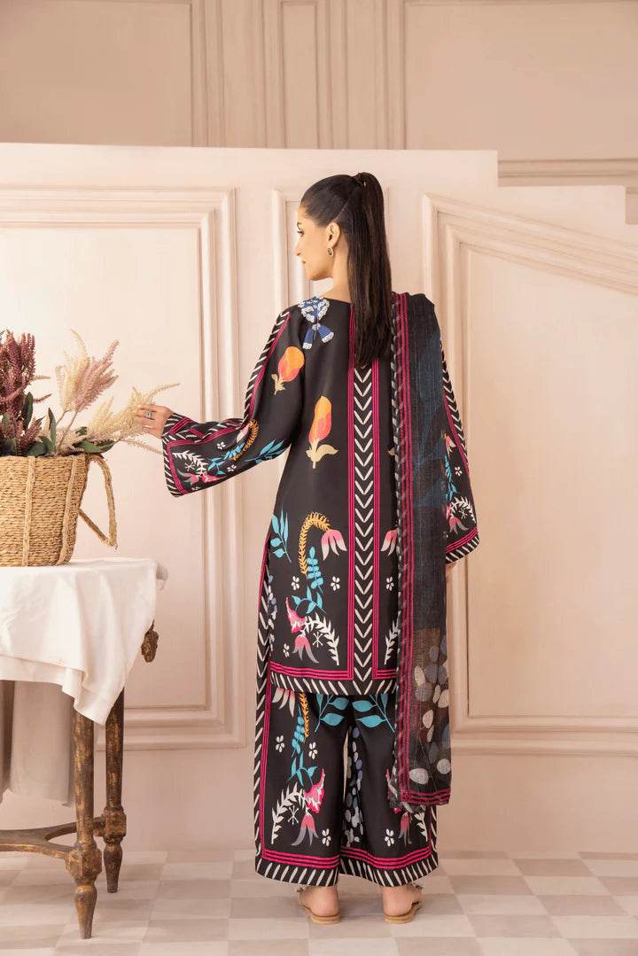 3pcs lawn (noor) - Insha wear