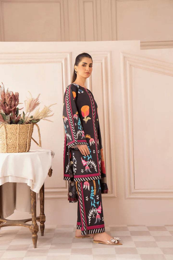 3pcs lawn (noor) - Insha wear