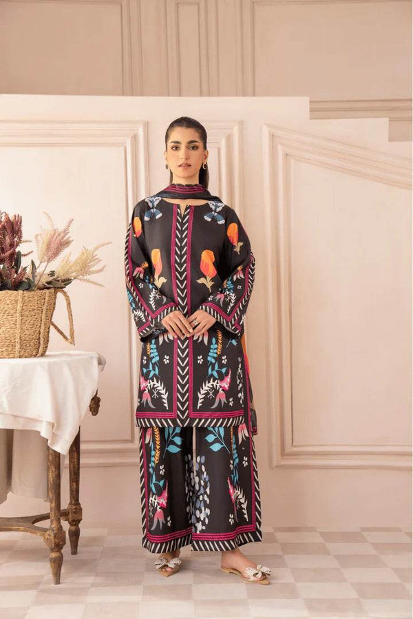 3pcs lawn (noor) - Insha wear